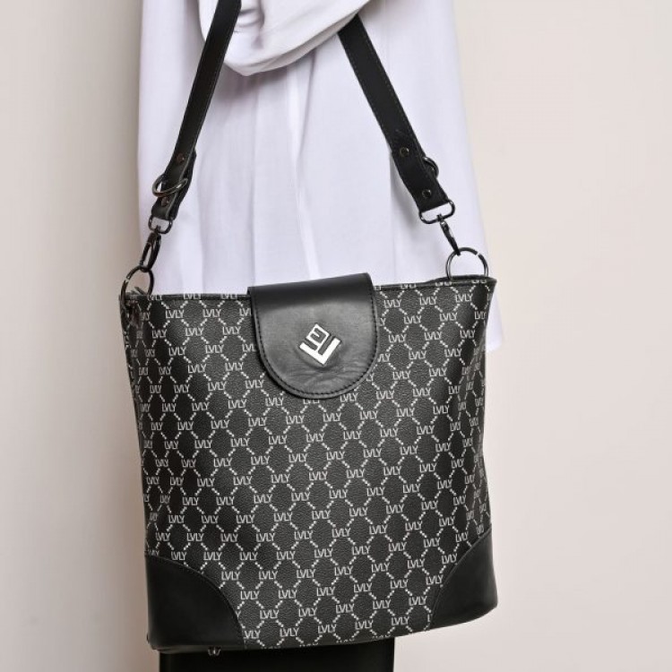 Nexus Mosaic Bag | Black