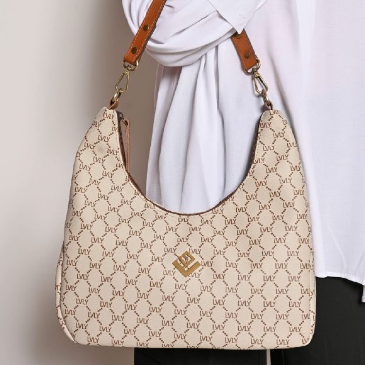 Sophia Mosaic Bag | Beige